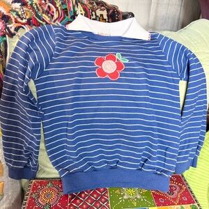 80s Health-Tex Floral Shirt